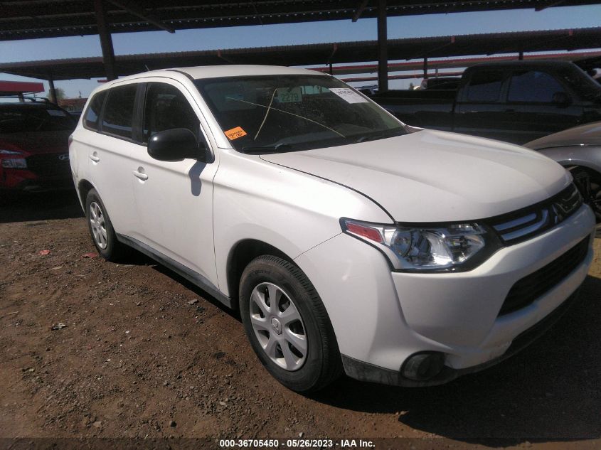 2014 MITSUBISHI OUTLANDER ES - JA4AD2A33EZ010337