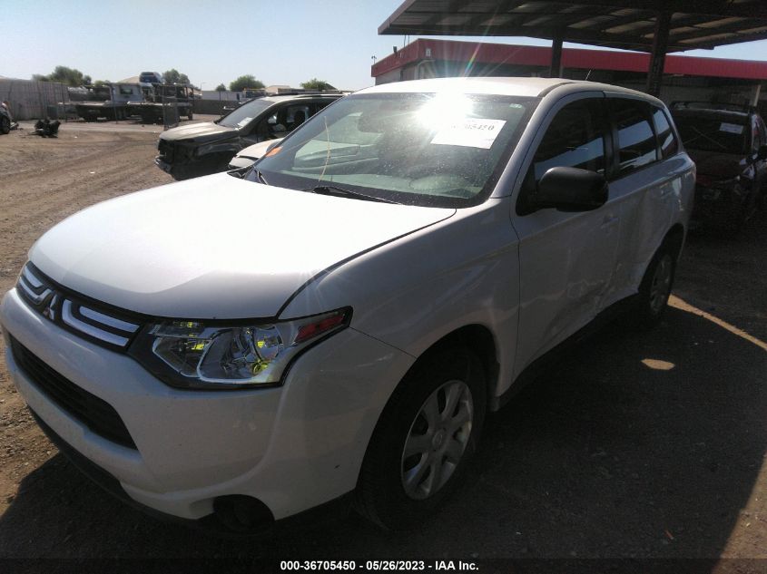 2014 MITSUBISHI OUTLANDER ES - JA4AD2A33EZ010337