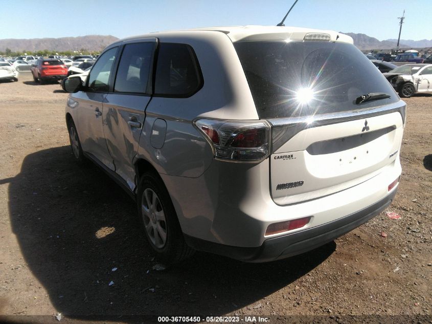 2014 MITSUBISHI OUTLANDER ES - JA4AD2A33EZ010337