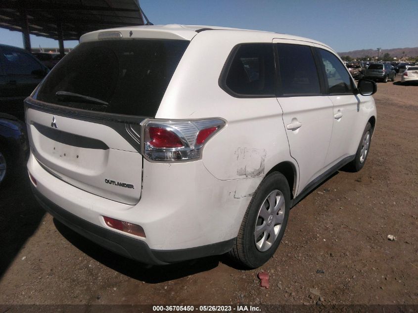 2014 MITSUBISHI OUTLANDER ES - JA4AD2A33EZ010337