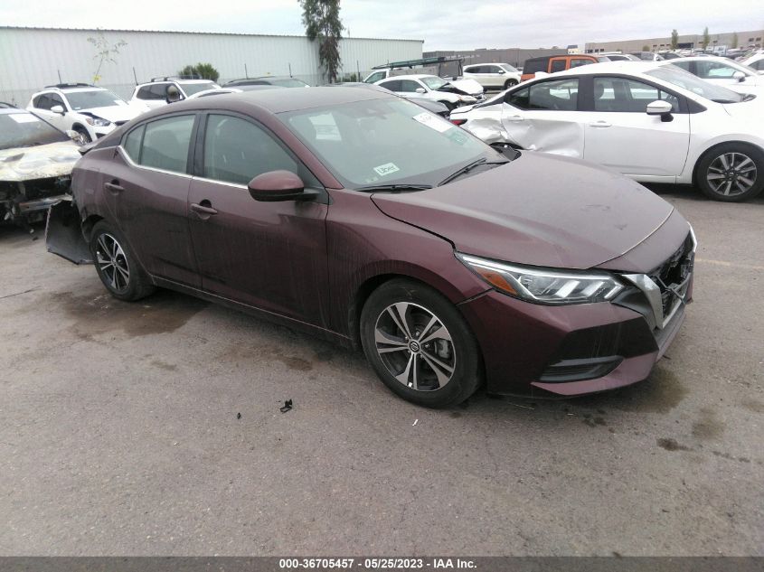 2022 NISSAN SENTRA SV - 3N1AB8CV6NY310657