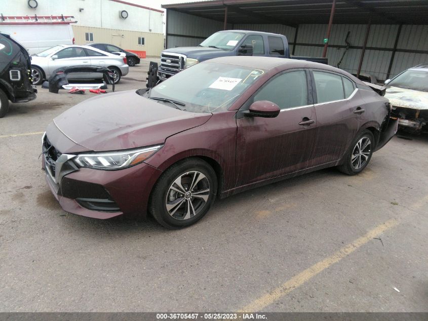 2022 NISSAN SENTRA SV - 3N1AB8CV6NY310657