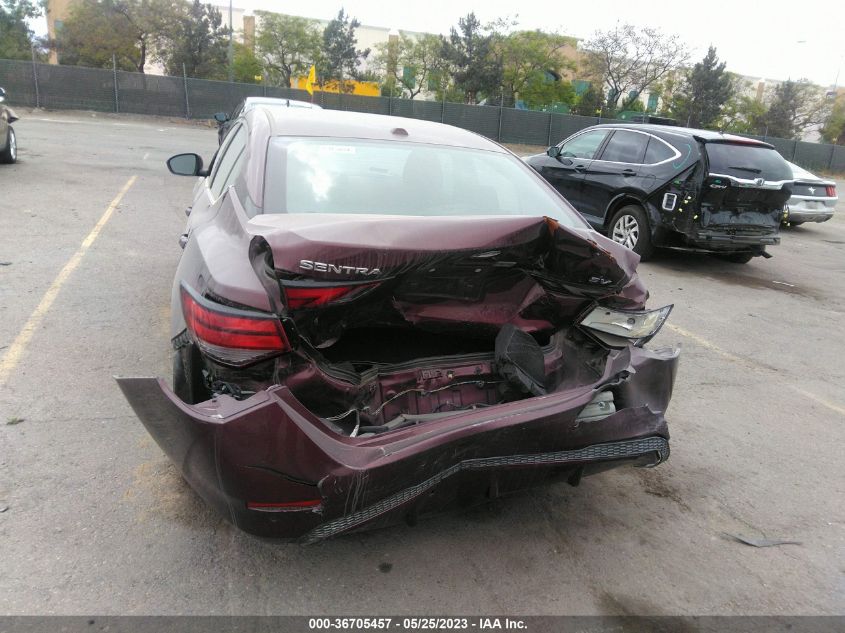 2022 NISSAN SENTRA SV - 3N1AB8CV6NY310657
