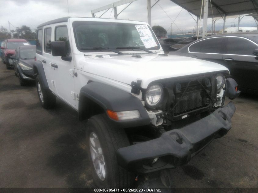 2018 JEEP WRANGLER UNLIMITED SPORT S - 1C4HJXDN8JW200296