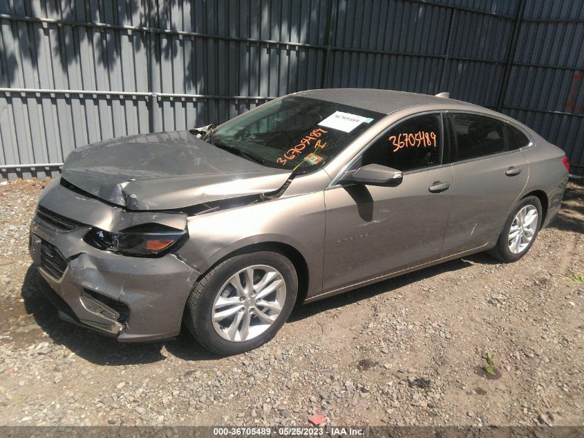 2017 CHEVROLET MALIBU LT - 1G1ZE5ST8HF270625