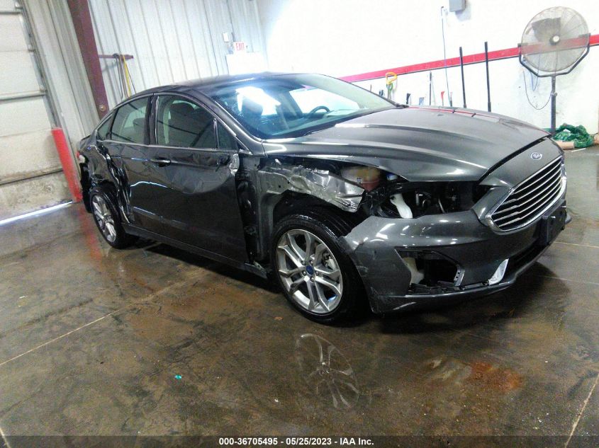 2019 FORD FUSION SEL - 3FA6P0CD5KR237676