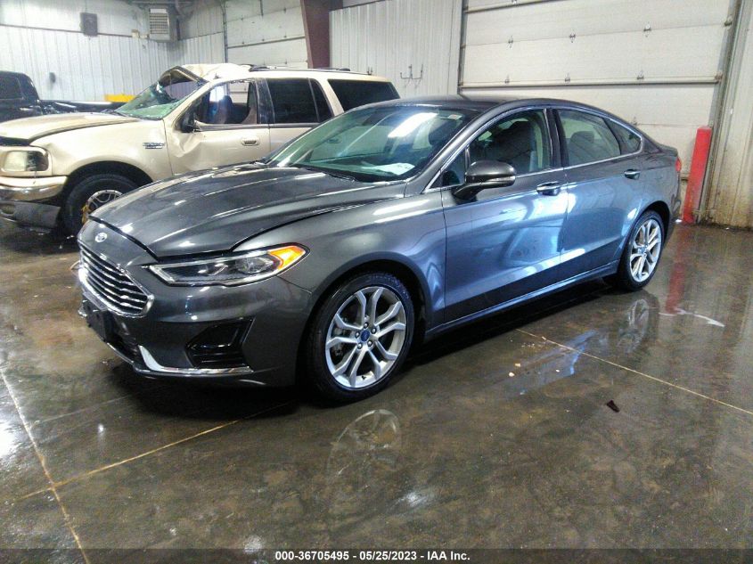 2019 FORD FUSION SEL - 3FA6P0CD5KR237676