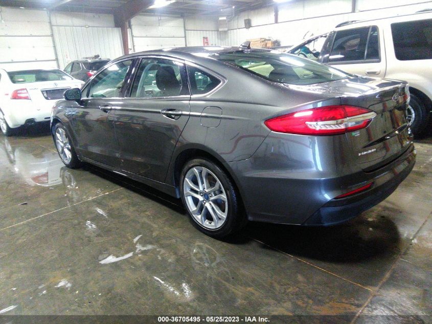 2019 FORD FUSION SEL - 3FA6P0CD5KR237676