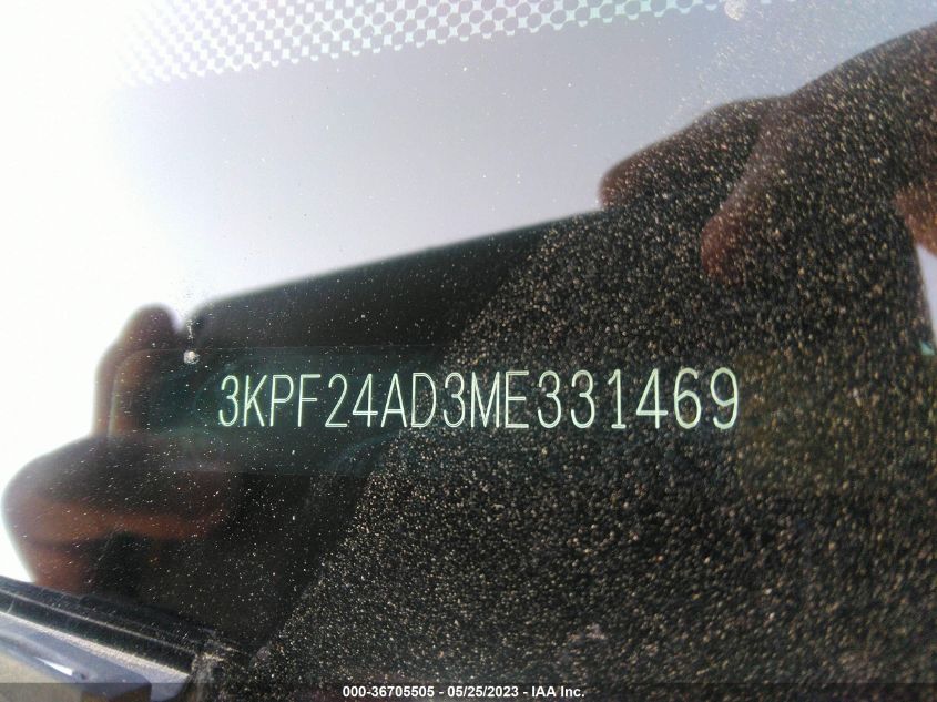 2021 KIA FORTE LXS - 3KPF24AD3ME331469