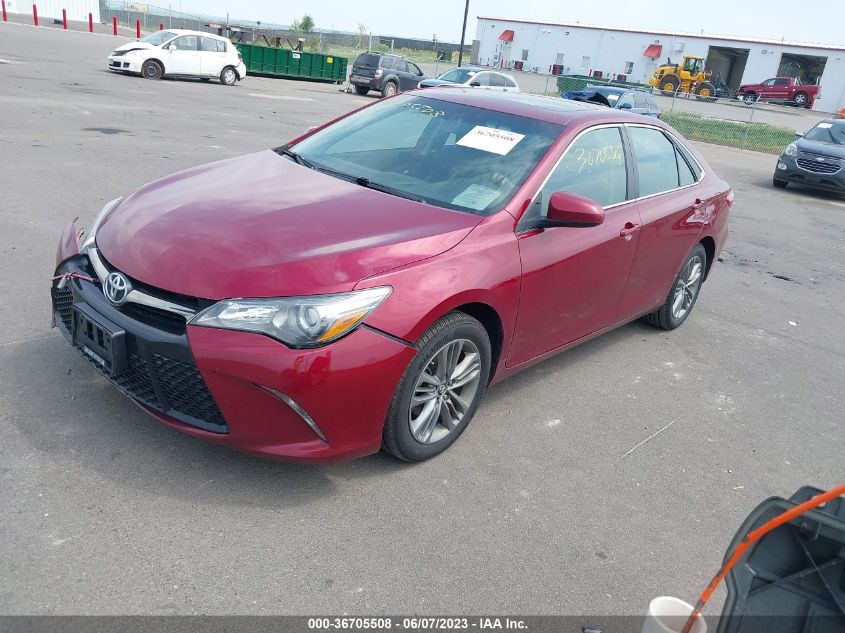 2017 TOYOTA CAMRY XLE/SE/LE/XSE - 4T1BF1FK6HU682548