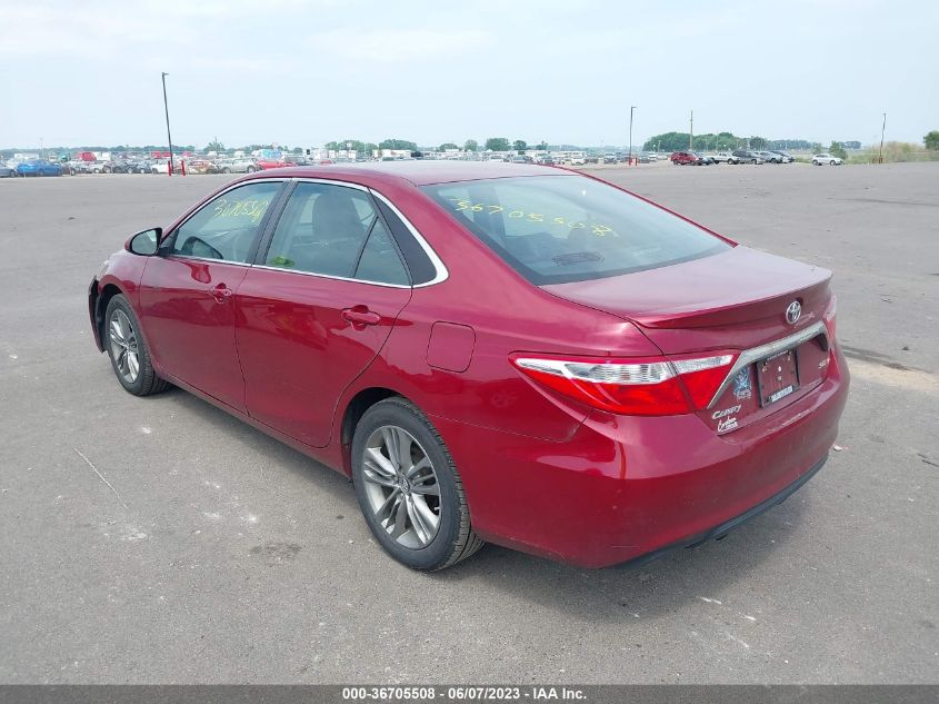 2017 TOYOTA CAMRY XLE/SE/LE/XSE - 4T1BF1FK6HU682548