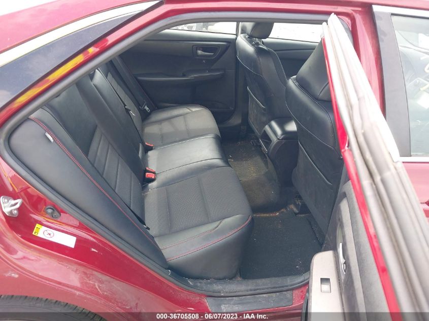 2017 TOYOTA CAMRY XLE/SE/LE/XSE - 4T1BF1FK6HU682548