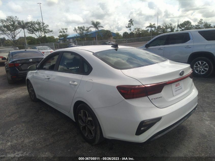 2021 KIA FORTE LXS - 3KPF24AD8ME314134