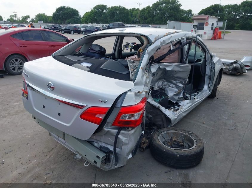 2019 NISSAN SENTRA SV - 3N1AB7AP3KL624628