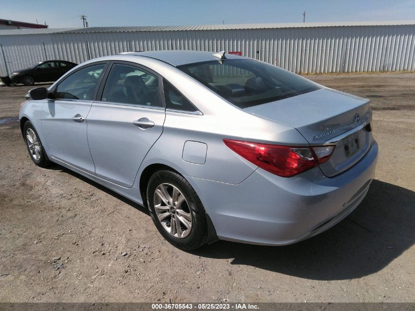 2013 HYUNDAI SONATA GLS PZEV - 5NPEB4AC7DH527994