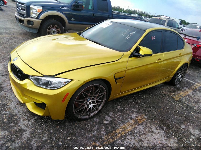 WBS8M9C34H5G85633 2017 BMW M3 - Image 2
