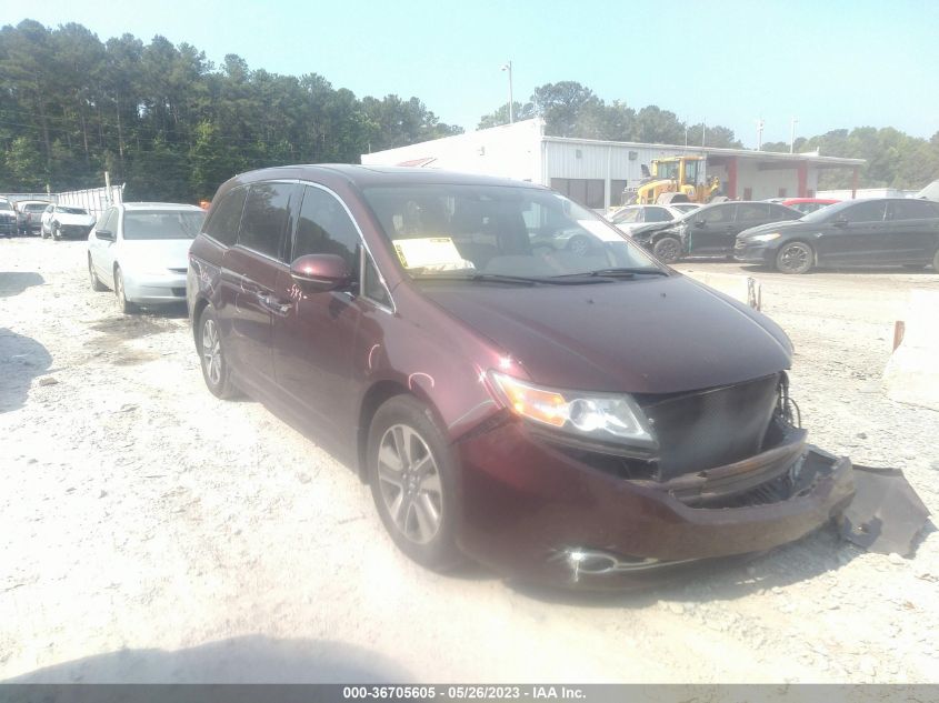 2014 HONDA ODYSSEY TOURING - 5FNRL5H93EB101461
