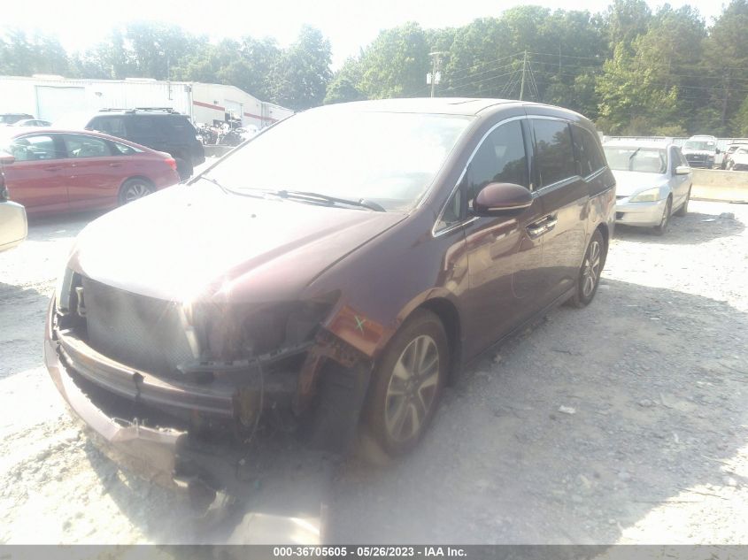 2014 HONDA ODYSSEY TOURING - 5FNRL5H93EB101461