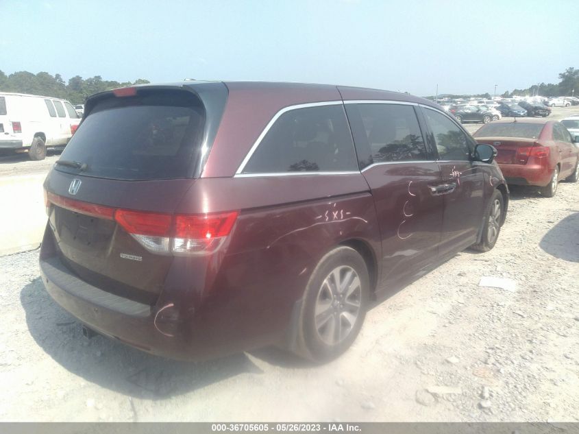 2014 HONDA ODYSSEY TOURING - 5FNRL5H93EB101461