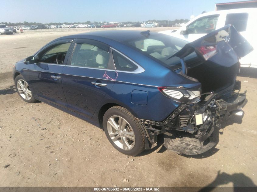 2018 HYUNDAI SONATA SEL+ - 5NPE34AF8JH724126