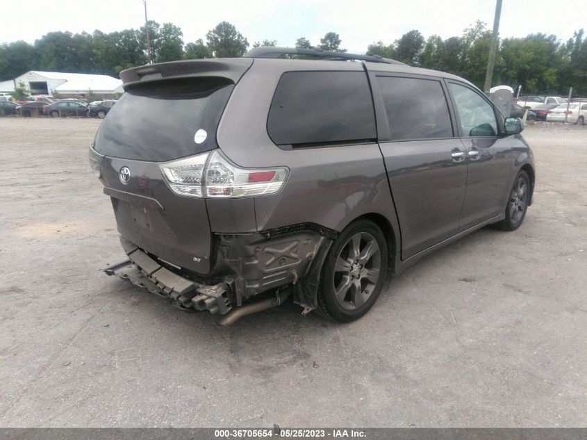2015 TOYOTA SIENNA SE - 5TDXK3DC3FS669240