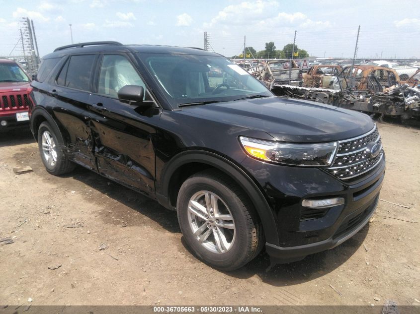 2022 FORD EXPLORER XLT - 1FMSK7DH6NGA68101