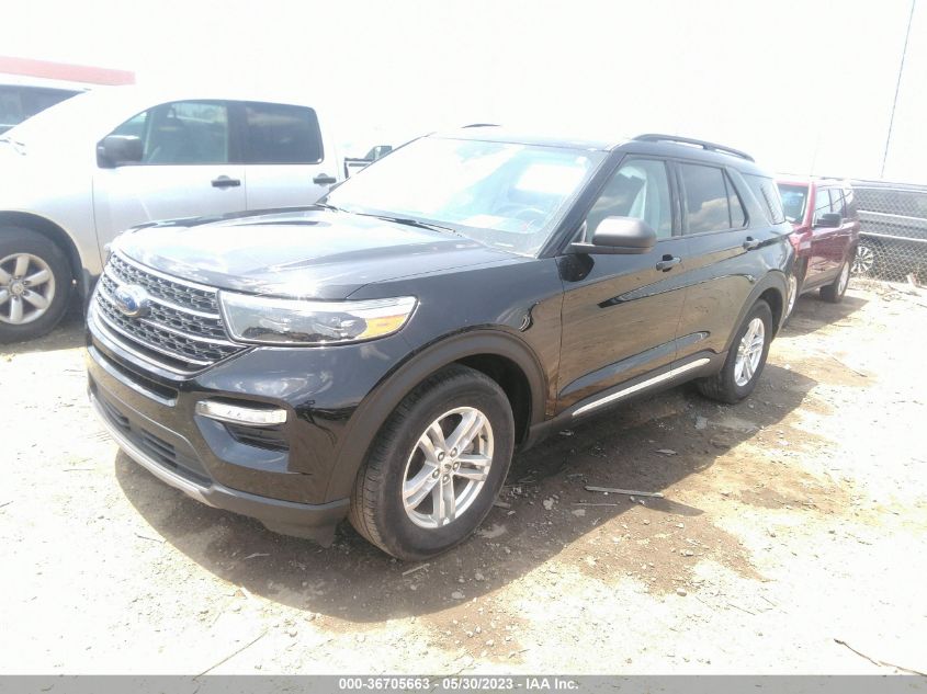 2022 FORD EXPLORER XLT - 1FMSK7DH6NGA68101