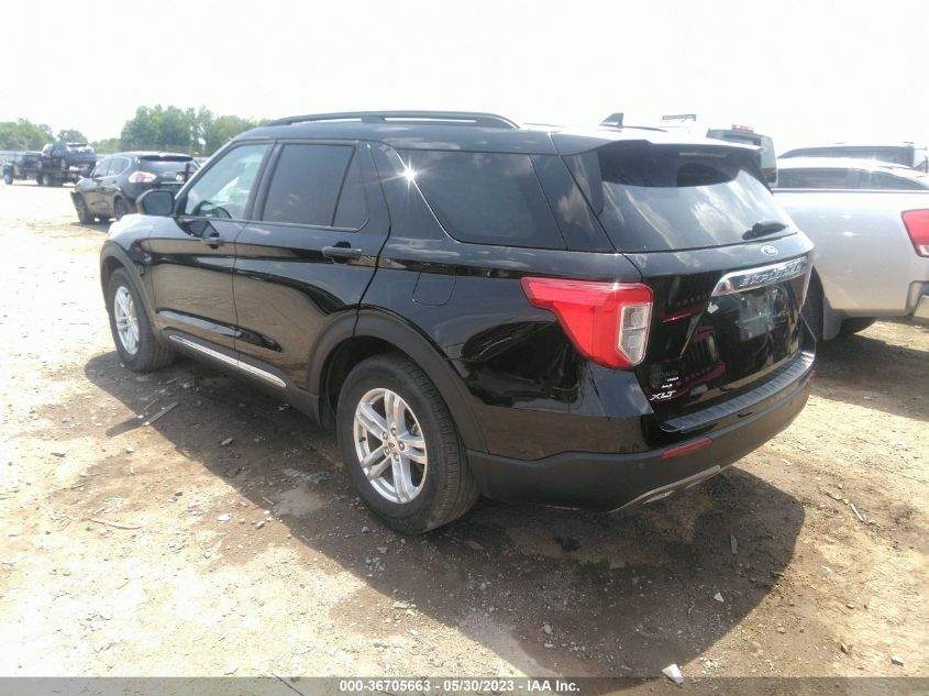 2022 FORD EXPLORER XLT - 1FMSK7DH6NGA68101
