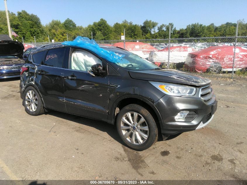 2017 FORD ESCAPE TITANIUM - 1FMCU9JDXHUC83711