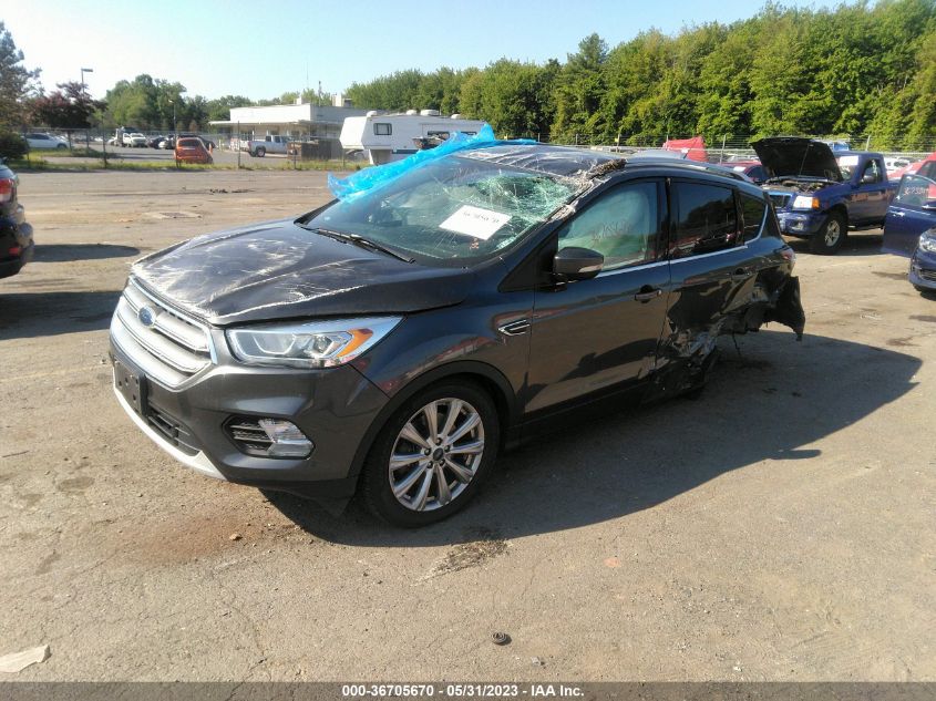 2017 FORD ESCAPE TITANIUM - 1FMCU9JDXHUC83711