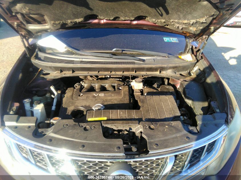 2013 NISSAN MURANO SL - JN8AZ1MW4DW318158