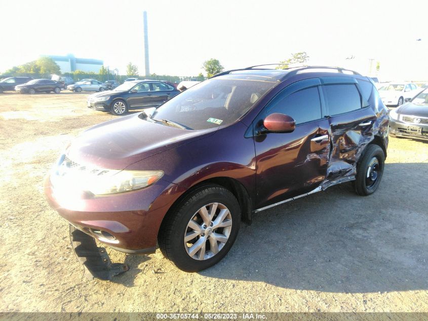 2013 NISSAN MURANO SL - JN8AZ1MW4DW318158
