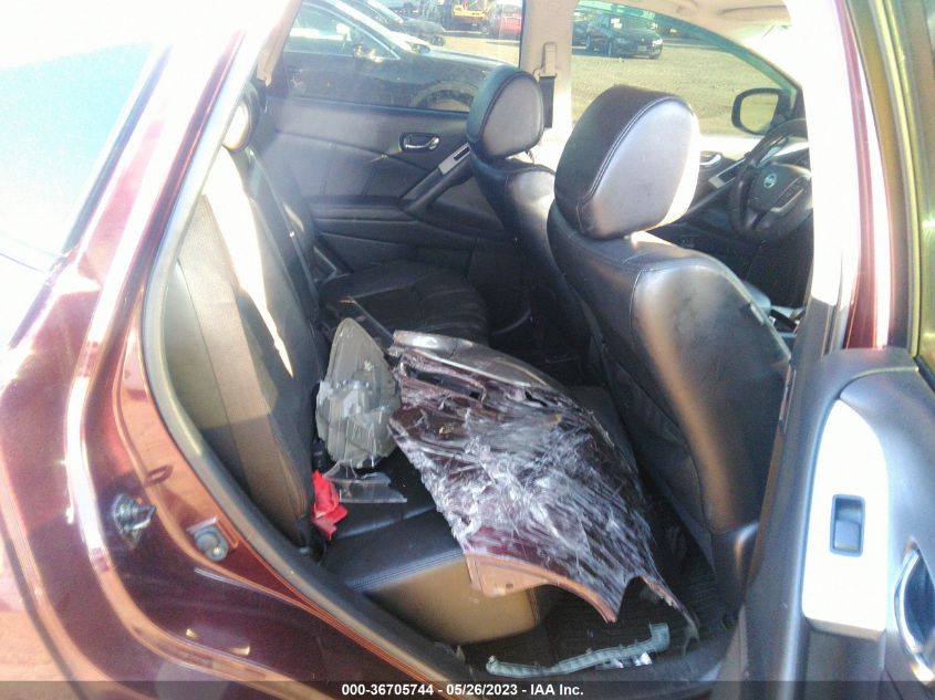 2013 NISSAN MURANO SL - JN8AZ1MW4DW318158