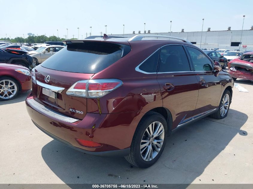 2013 LEXUS RX 350 - 2T2ZK1BA5DC120428