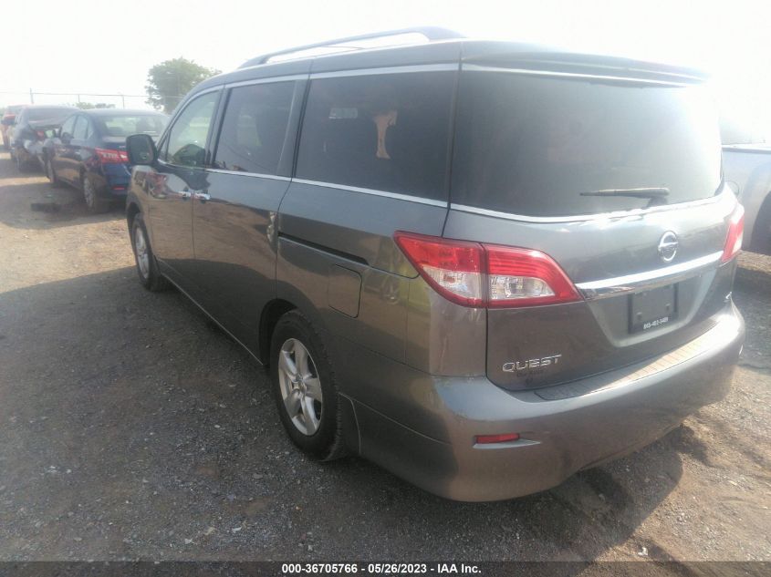 2015 NISSAN QUEST SV - JN8AE2KP6F9123497