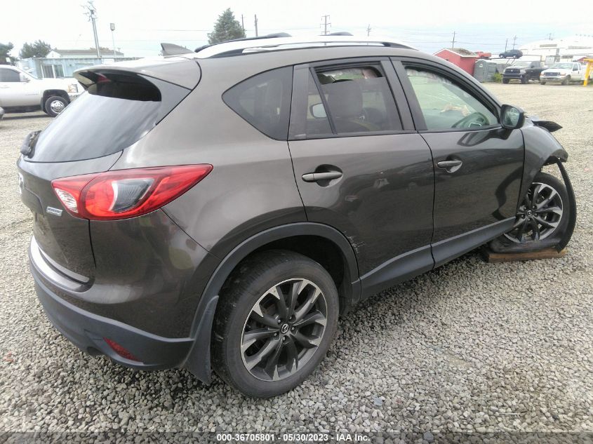 2016 MAZDA CX-5 GRAND TOURING - JM3KE4DY1G0623484