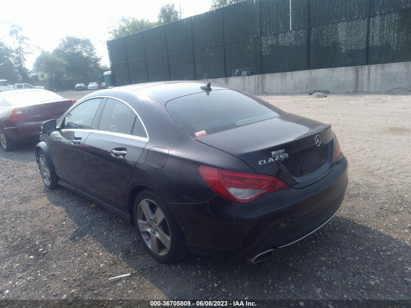 2015 MERCEDES-BENZ CLA-CLASS CLA 250 - WDDSJ4EB2FN176928
