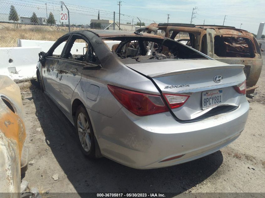 2013 HYUNDAI SONATA GLS PZEV - 5NPEB4AC4DH590003