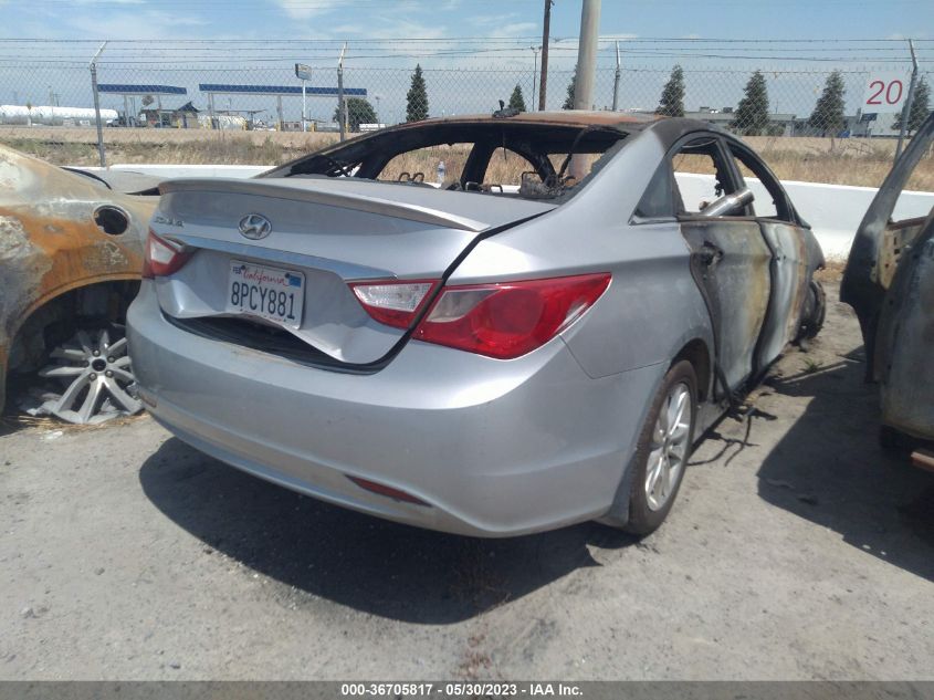 2013 HYUNDAI SONATA GLS PZEV - 5NPEB4AC4DH590003