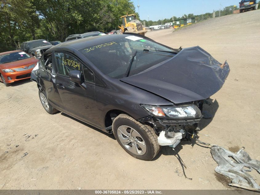 2014 HONDA CIVIC SEDAN LX - 19XFB2F59EE032625