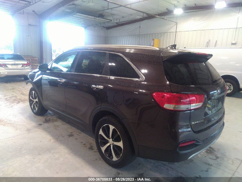 2016 KIA SORENTO EX - 5XYPH4A1XGG126361