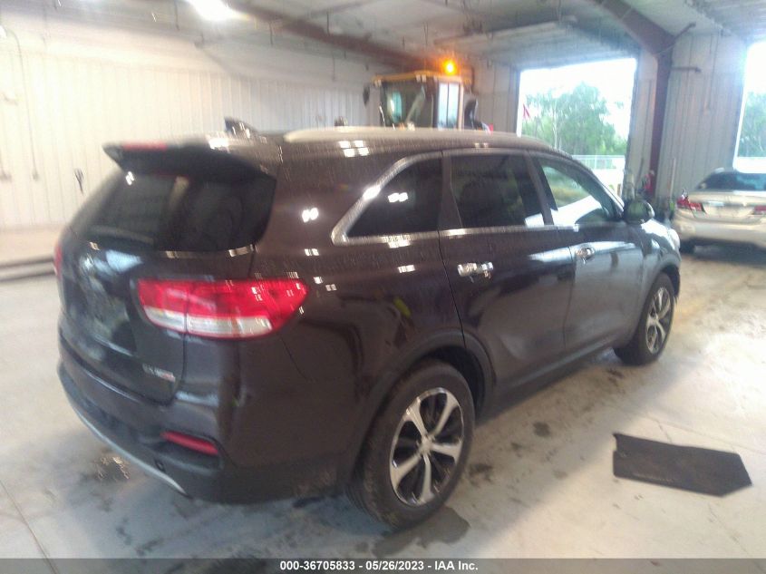 2016 KIA SORENTO EX - 5XYPH4A1XGG126361