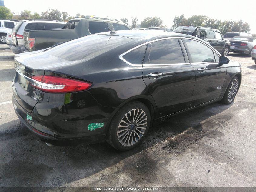 2018 FORD FUSION ENERGI SE - 3FA6P0PU5JR143273