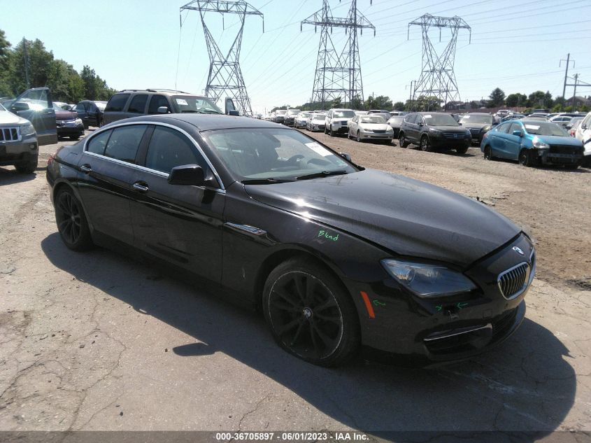 2014 BMW 6 SERIES 640I XDRIVE - WBA6B8C57ED452678