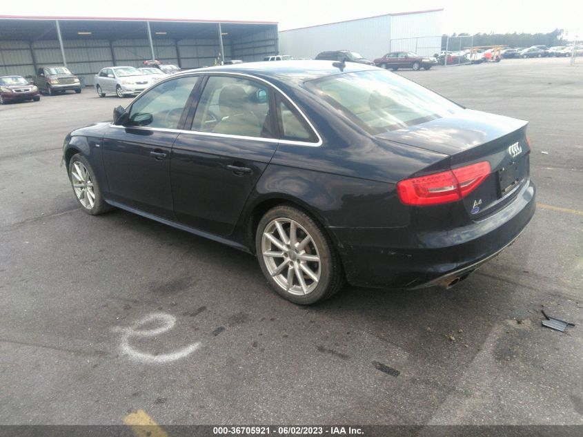 2016 AUDI A4 PREMIUM - WAUAFAFL4GN003312