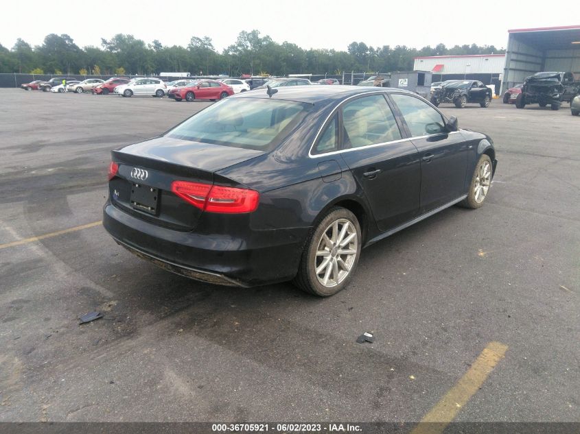 2016 AUDI A4 PREMIUM - WAUAFAFL4GN003312