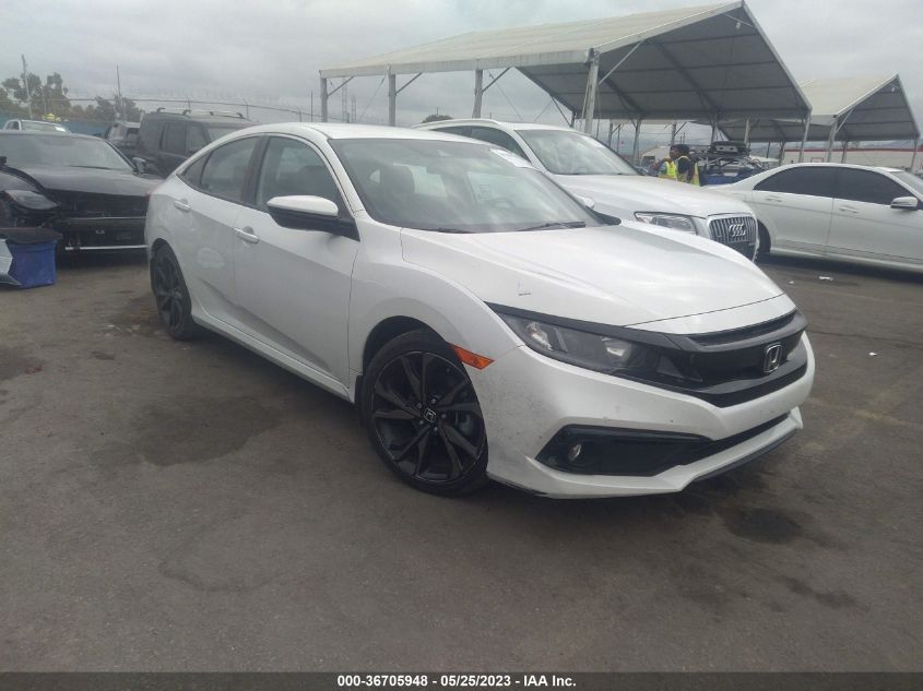 2019 HONDA CIVIC SEDAN SPORT - 19XFC2F80KE049137