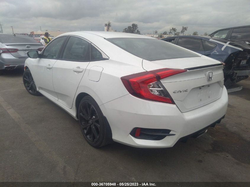 2019 HONDA CIVIC SEDAN SPORT - 19XFC2F80KE049137