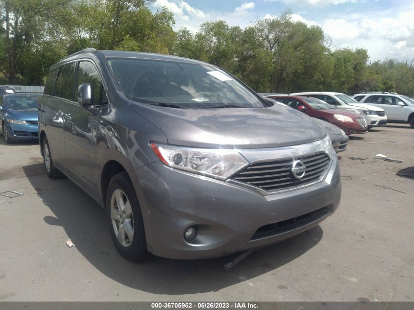 2017 NISSAN QUEST SV - JN8AE2KP5H9168000