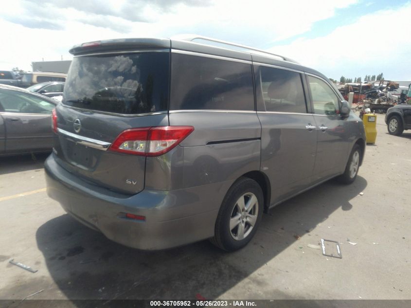 2017 NISSAN QUEST SV - JN8AE2KP5H9168000